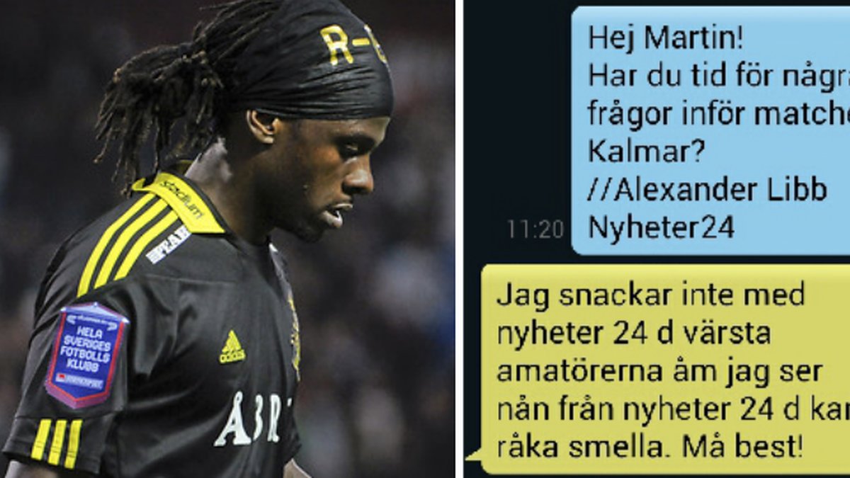 Martin Mutumbas svar till Nyheter24.